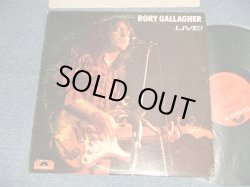 画像1: RORY GALLAGHER - LIVE! (Matrix #A)POLP 80303-1A IAM STERLING LH TS 2 B)POLP 80304-1A IAM STERLING LH TS 2) (Ex+/Ex+++) / 1972 US AMERICA ORIGINAL Used LP