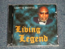 画像1: CURTIS MAYFIELD - LIVING LEGEND (SEALED) / 1995 US AMERICA ORIGINAL "BRAND NEW SEALED" 2-CD 