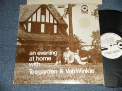 画像1: TEEGARDEN & VAN WINKLE - AN EVENING AT HOME WITH TEEGARDEN & VAN WINKLE (Ex+/Ex+++ B-1:Ex+ TEAROFC, WOL) / 1968 US AMERICA ORIGINAL "WHITE LABEL PROMO" Used LP 