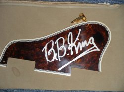 画像1: GIBSON ES-355 PICKGUARD with B.B. KING ORIGINAL AUTOGRAPH/SIGN 直筆サイン入り