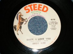 画像1: ANDY KIM - A) BABY, I LOVE YOU (Cover Song of RONETTES)  B) GEE GIRL  (Prod. by JEFF BARRY) (MINT-/MINT-) / 1969 US AMERICA ORIGINAL Used 7" 45rpm Single 