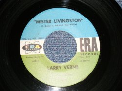 画像1: LARRY VERNE - A) MISTER LIVINGSTONE (Novelty)  B) ROLLER COASTER (Talk Show)  (Ex+++/Ex+++) / 1960 US AMERICA ORIGINAL Used 7" 45rpm Single  