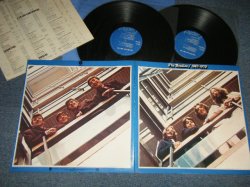 画像1:  BEATLES  - 1967-1970 (Matrix #) "L.A. Press" (Matrix #A)SKBO-1-3404 G-27 MASTEREED BY CAPITOL  B)SKBO-2-3404 G-18 l-l * MASTEREED BY CAPITOL   C)SKBO-3-3404 G-26 CT * MASTEREED BY CAPITOL   D)SKBO-4-3404 F-11 CJ MASTEREED BY CAPITOL) "L.A. PRESS" (MINT-/MINT-) / 1976 Version US AMERICA REISSUE "BLUE Label" Used 2-LP 