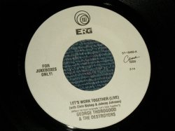 画像1: GEORGE THOROGOOD & The DESTROYERS - A) LET'S WORK TOGETHER  B) If You Don't Start Drinking (I'm Gonna Leave) (Live) (MINT-/MINT-) / 1995 US AMERICA ORIGINAL Used 7" Single