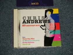 画像1: CHRIS ANDREWS - 20 GREATEST HITS (Ex++/MINT) / 1992 GERMANY GERMAN ORIGINAL Used PRESS-CD