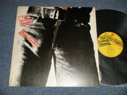 画像1: The ROLLING STONES - STICKY FINGERS (NO INSERTS) (Matrix No. A4/B4) (Ex/POOR) / 1971 UK ENGLAND  ORIGINAL "ZIPPER COVER. WORKING" Used LP 