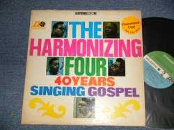 画像1: THE HARMONIZING FOUR (SOUL GOSPEL Group) - 40 YEARS SINGING GOSPEL (EEx+/MINT- Looks:Ex++ EDSP) / 1968 US AMERICA ORIGINAL "PROMO"  "GREEN & BLUE Label" STEREO Used LP 