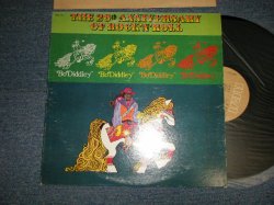画像1: BO DIDDLEY - 20TH ANNIVERSARY OF ROCK 'N' ROLL (Ex+/Ex++ PROMO Embossed  / 1976 US AMERICA ORIGINAL "PROMO" Used LP 