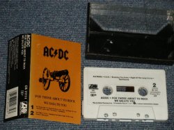 画像1: AC/DC - FOR THOSE ABOUT TO ROCK WE SAULTE YOU (Ex+++/MINT CRACK) / 1981 US AMERICA ORIGINAL Used CASSETTE TAPE