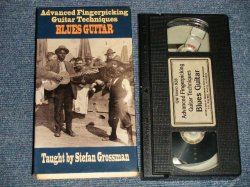 画像1: STEFAN GROSSMAN - ADVANCED FINGERPICKING GUITAR TECHNIQUES : BLUES GUITAR by STEFAN GROSSMAN (Ex+/MINT) / 1994 US AMERICA  'NTSC' SYSTEM  Used VHS VIDEO 