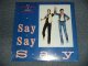 PAUL McCARTNEY (of THE BEATLES) & MICHAEL JACKSON - SAY SAY SAY (SEALED) / 1983 US AMERICA ORIGINAL "BRAND NEWSEALED" 12" 