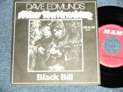 画像1: DAVE EDMUNDS - A) I HEAR YOU KNOWCKING   B) BLACK BILL  (Ex+++/Ex+++) / 1970 WEST-GERMANY ORIGINAL Used 7" 45rpm Single With PICTURE SLEEVE 