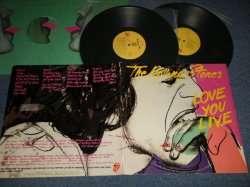 画像1: ROLLING STONES - LOVE YOU LIVE (Ex+/Ex++) / 1977 US AMERICA ORIGINAL 1st Press "DISTby ATLANTIC 75 ROCKFELLER Label" Used 2 LP's 
