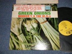 画像1: BOOKER T.& THE MG'S - GREEN ONIONS (With HYPE SEAL) (Ex+++/Ex+) / 1966 US AMERICA ORIGINAL"YELLOW + NO CREDIT at BOTTOM Label"  STEREO Used LP 