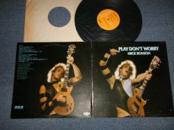 画像1: MICK RONSON - PLAY DON'T WORRY (Ex+++/Ex+++ Looks:MINT-) / 1975 US AMERICA  ORIGINAL 1st Press "ORANGE Label" Used LP 