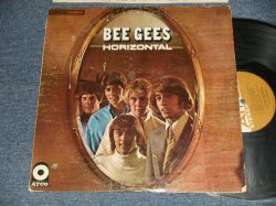 画像1: BEE GEES - HORIZONTAL (Matrix #A) ST-C-671199-AA  MR  B) ST-C-671200-AA  MR) "MO / MONARCH Press in LOS ANGELESin CA." (Ex/VG++) /  1968 US AMERICA ORIGINAL "PURPLE & BROWN Label"  "With ADDRESS Credit Label Bottom" Used  LP