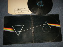 画像1: PINK FLOYD - THE DARK SIDE OF THE MOON (Matrix #A)SHVL 804 A-10 MRA HARRY B)SHVL 804 B-9 AAP HTM) (Ex++/Ex+++ B-1:Ex++) / 1973 UK ENGLAND ORIGINAL "2nd Press Label/BLUE RIM" Used LP