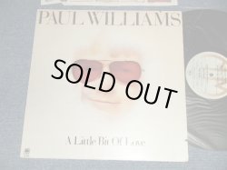 画像1: PAUL WILLIAMS - A LITTLE BIT OF LOVE (Ex++/MINT- Cutout) / 1974 US AMERICA ORIGINAL Used LP 