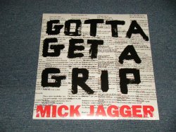 画像1: MICK JAGGER (The ROLLING STONES) - GOTTA GET A GRIP / ENGLAND LOST (SEALED) / 2017 US AMERICA ORIGINAL "BRAND NEW SEALED"12" 