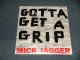 MICK JAGGER (The ROLLING STONES) - GOTTA GET A GRIP / ENGLAND LOST (SEALED) / 2017 US AMERICA ORIGINAL "BRAND NEW SEALED"12" 