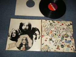 画像1:  LED ZEPPELIN -  III ( Matrix #A)2401002 A-5   1 2 1 1 Do what thou wilt　 B)2401002 B-5   2 1 1 1   So mote it be) (Ex++/Ex+++, B-4,5:Ex) / 1971 UK ENGLAND  ORIGINAL "1st Press RED & PLUM Label"  Used LP  