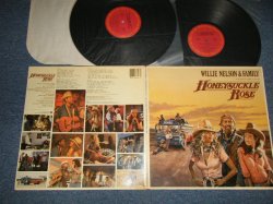 画像1: WILLIE NELSON & FAMILY - HONEYSUCKLE ROSE (Original Soundtrack) (Ex+++/MINT-) / 1980 US AMERICA  ORIGINAL Used  2-LP's
