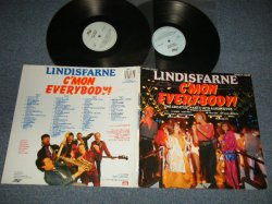 画像1: LINDISFARNE - C'MON EVERYBODY! (Ex++, Ex+++,VG++/Ex++ Looks:Ex++ TEAR) / 1987 UK ENGLAND ORIGINAL Used 2-LP's