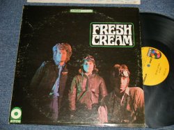 画像1: CREAM - FRESH CREAM (Ex+/Ex++)  / 1969 Version US AMERICA 2nd Press "YELLOW Label" STEREO Used LP 