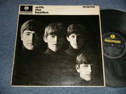 画像1: THE BEATLES - WITH THE BEATLES (Matrix #A)7N  G L N  1 D 1 7  B)7N  G L A  2 1 2) "Jacket:GOTTA HOLD" Label: GOT A HOLD"/"Dominion") (Ex++/Ex++ Looks:VG+++) / 1963 UK ENGLAND ORIGINAL "YELLOW PARLOPHONE" MONO Used LP