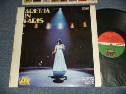 画像1: ARETHA FRANKLIN - ARETHA IN PARIS  (MATRIX #A)ST-A-681373-A LW AT B)ST-A-681374-A LW AT) "LW/LONGWEAR Press in NEW YORK" (Ex++/Ex+++, Ex+ CutOut)  / 1968 US AMERICA 1st press "RED & Green Label" "1841 BROADWAY Label" Used LP  