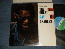 画像1: RAY CHARLES - The GREAT RAY CHARLES (Ex+/Ex+ Looks:Ex+++) / 1961 Version US AMERICA ORIGINAL 2nd Press "GREEN & BLUE with WHITE FUN in BLACK SQUARE Label" "STEREO" Used LP