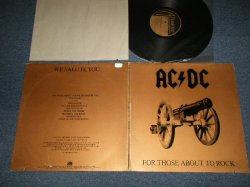 画像1: AC/DC - FOR THOSE ABOUT TO ROCK (Ex++/Ex+++) / 1981 US AMERICA "2nd Press Label" Used LP 