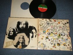 画像1: LED ZEPPELIN -  III (Matrix #A)ST-A-702005-C LW B)ST-A-702006-C A3)  "PR/PRESSWELL press in ANCORE in NEW JERSEY"(Ex++/MINT-) / 1970 US AMERICA ORIGINAL "RECORD CLUB OF AMERICA Release" 1st Press '1841 BROADWAY' Label" Used LP With Original Inner sleev