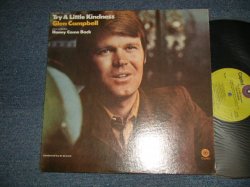 画像1: GLEN CAMPBELL -  TRY A LITTLE KINDNESS (Ex+++/Ex+++) / 1970 US AMERICA ORIGINAL "LIME GREEN Label" Used LP 