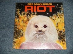 画像1: RIOT - FIRE DOWN UNDER (SEALED) / 1981 US AMERICA ORIGINAL "BRAND NEW SEALED" LP
