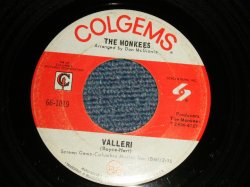 画像1: THE MONKEES - A)VALLERI  B)TAPIOCA TUNDRA (Ex+/Ex+)  / 1968 US AMERICA ORIGINAL Used 7" Single 