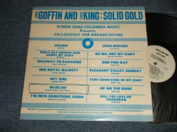 画像1: v.a. OMNIBUS (BEATLES,COOKIES,TONY ORLANDO,JAMES DARREN,FREDDIE SCOTT,BS&T BLOOD SWEAT AND TEARS,HERMAN'S HERMITS,LITTLE EVA,MAXINE BROWN,CHIFFONS,MONKEES,BOBBY VEE,DRIFTERS,SHIRELLES) - GERRY GOFFIN AND CAROLE KING : SOLID GOLD (Ex++/Ex++) / 1971 US AMERICA ORIGINAL  "PROMO ONLY" Used LP 