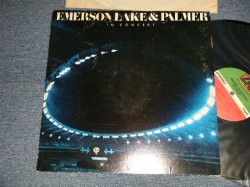 画像1: E L & P EMERSON LAKE & PALMER - IN CONCERT Without/NO CUSTOM INNER SLEEVE (Matrix #A) STA-794333-CC ▵24589 (1) STRAWBERRY  PR  B) STA-794334-CC ▵24589-X (4) STRAWBERRY  PR) "MO/MONARCH Press in CA"(Ex/Ex++) / 1979 US AMERICA ORIGINAL Used LP 