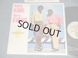 画像1: BOBBY KING / TERRY EVANS - LIVE AND LET LIVE! (MINT-/MINT-) / 1988 US AMERICA ORIGINAL Used LP