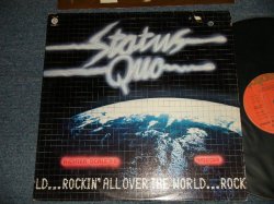画像1: STATUS QUO - ROCKIN' ALL OVER THE WORLD (With CUSTOM INNER) (Ex/MINT- BB for PROMO) / 1977 US AMERICA ORIGINAL "PROMO BB HOLE" Used LP