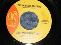 画像1: The RIGHTEOUS BROTHERS - A)JUSTONCE IN MY LIFE  B) THE BLUES (MINT-/Ex++) / 1965 US AMERICA ORIGINAL Used 7" 45 rpm Single 