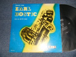 画像1: EARL BOSTIC - DANCE TIME (Ex+/Ex++ EDSP) / 1957 Version  US AMERICA ORIGINAL "BLUE COVER" MONO Used LP 