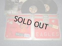 画像1: EAGLES - EAGLES LIVE (Matrix #A)A2 B)B2 C)C2 D)D2) (Ex+++/Ex+++ Looks:Ex++) / 1980 UK ENGLAND ORIGINAL Used 2-LP's 