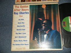 画像1: RAY CHARLES - THE GENIUS AFTER HOURS(Ex++/MINT-) / 1969 Version US AMERICA REISSUE "GREEN & RED Label" Used LP