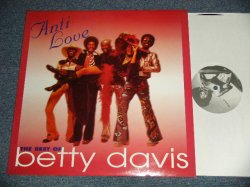 画像1: BETTY DAVIS - ANTI LOVE-THE BEST OF ((NEW) / 1995 UK ENGLAND + EUROPE "BRAND NEW" LP