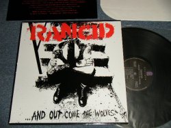 画像1: RANCID - ...AND OUT COME THE WOLVES : With INSERTS  (MINT-/MINT-)  / 1995 US AMERICA  ORIGINAL 1st Press "BLACK WAX Vinyl"  Used LP