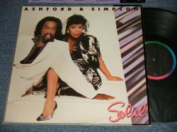 画像1: ASHFORD & SIMPSON - SOLID (Ex++/Ex+++) /1984 US AMERICA ORIGINAL "With CUSTOM INNER SLEEVE" Used LP 