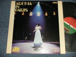 画像1: ARETHA FRANKLIN - ARETHA IN PARIS (Matrix #A)ST-A-681373-BB MR LW AT △12410 B)ST-A-681374-BB MR LW AT △12410-x 1)"MO / MONARCH Press in CA"(Ex+/Ex++ Looks:Ex+ EDSP)  / 1968 US AMERICA  ORIGINAL 1st press "RED & Green Label" "1841 BROADWAY Label" Used LP  