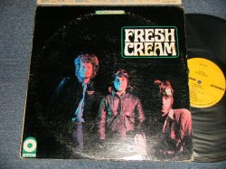 画像1: CREAM - FRESH CREAM (Ex/VG+++ WOL, EDSP) / 1969 Version US AMERICA 2nd Press "YELLOW with1841 BROADWAY Label" STEREO Used LP 
