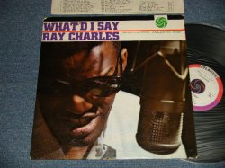 画像1: RAY CHARLES -  WHAT'D I SAY (Ex+/VG++ EDSP) / 1960 Version US AMERICA REISSUE 2nd Press "RED & PURPLE RING in WHITE / BULLSEYE Label" MONO Used LP 